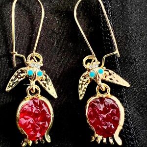 Pomegranate earring!